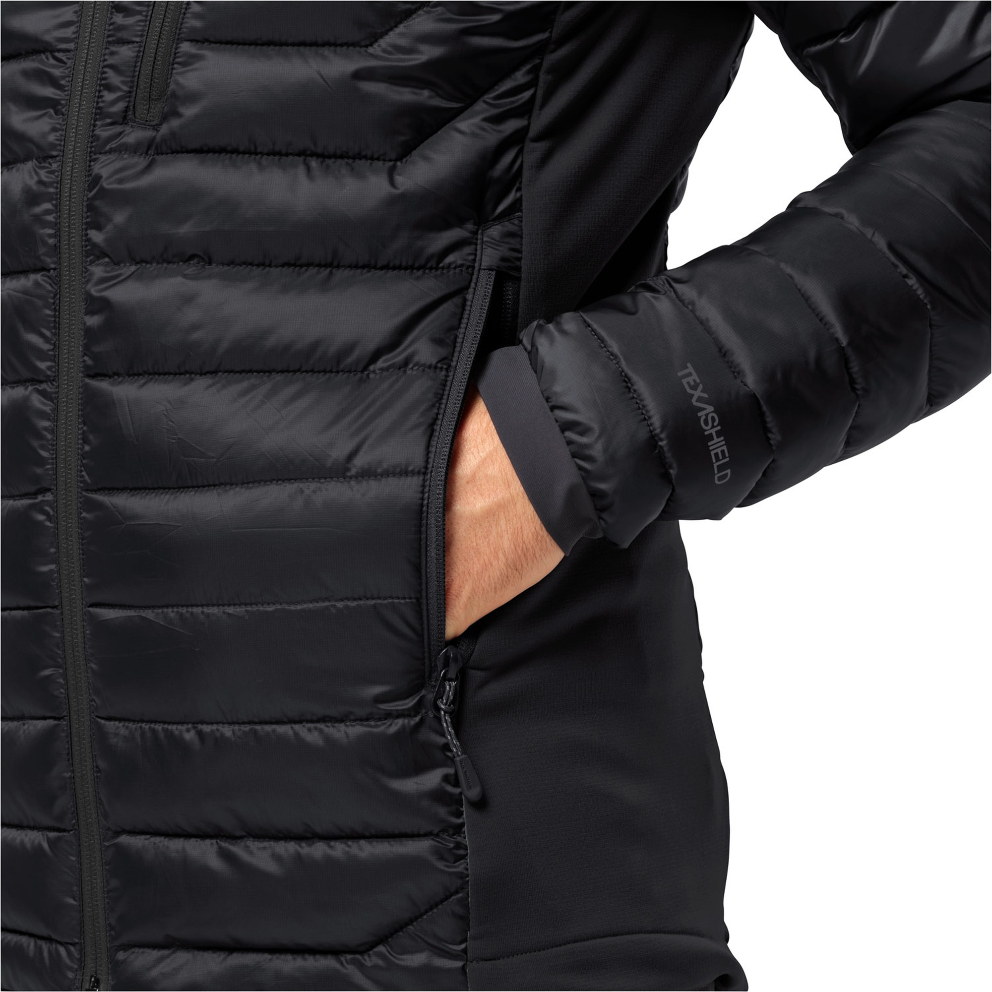 Jack Wolfskin Routeburn Pro Ins Erkek Siyah Outdoor Ceketi