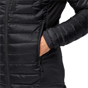  Jack Wolfskin Routeburn Pro Ins Erkek Siyah Outdoor Ceketi