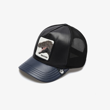  Goorin Bros Sheleather Dino Unisex Siyah Şapka