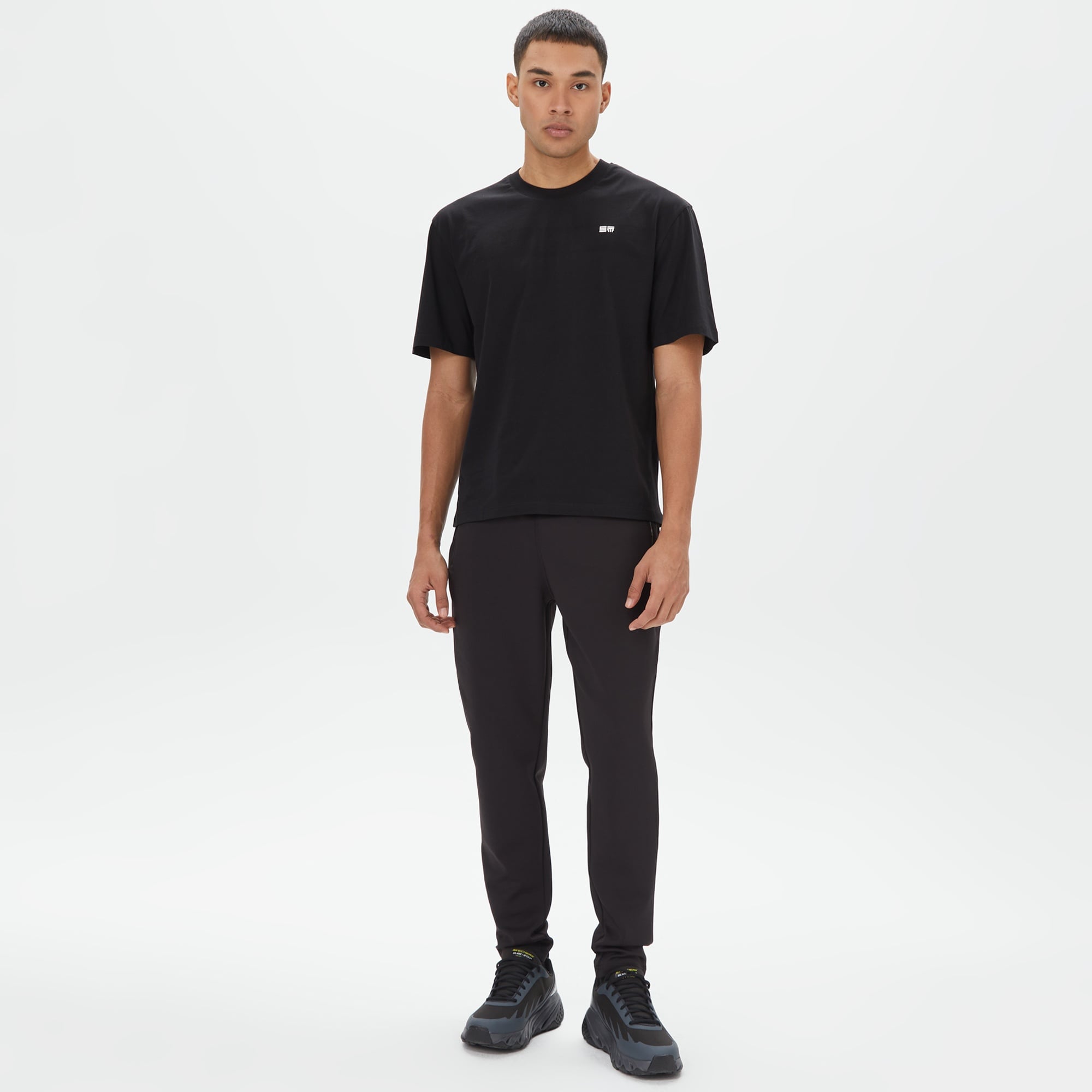 Sportempt Lifestyle Erkek Siyah Eşofman Altı