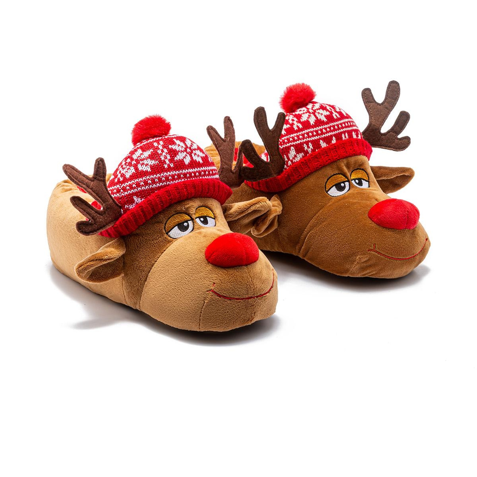 Kar Erkek Hayvanlı Panduf Kahverengi 41/46