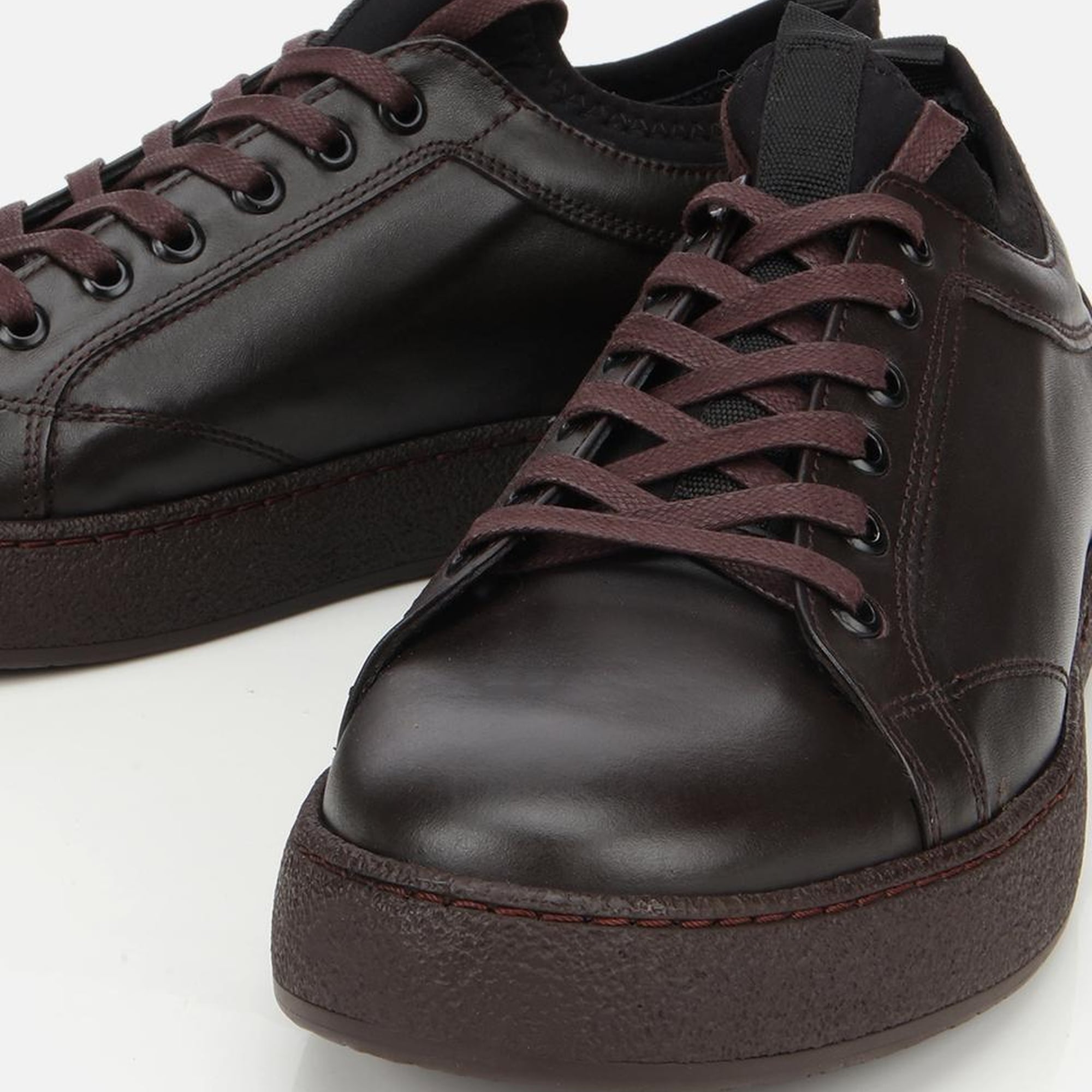 Erkek Deri Kahverengi Yumuşak Dokulu Günlük Ayakkabı