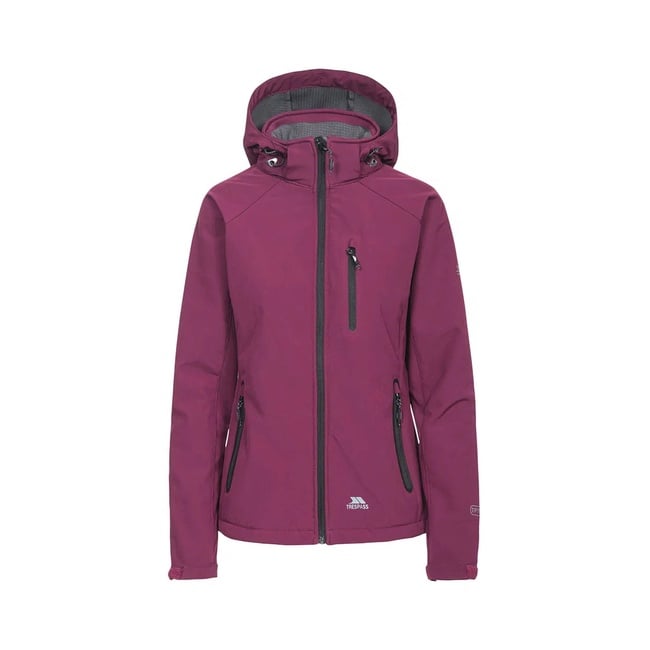  Trespass Bela II - Softshell Kadın Mor Softshell