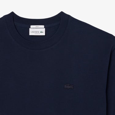  Lacoste Loose Fit Erkek Lacivert T-Shirt