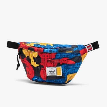  Herschel X LEGO Classic Unisex Renkli Bel Çantası