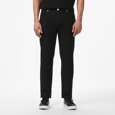  Lacoste Erkek Slim Fit Siyah Jean Pantolon