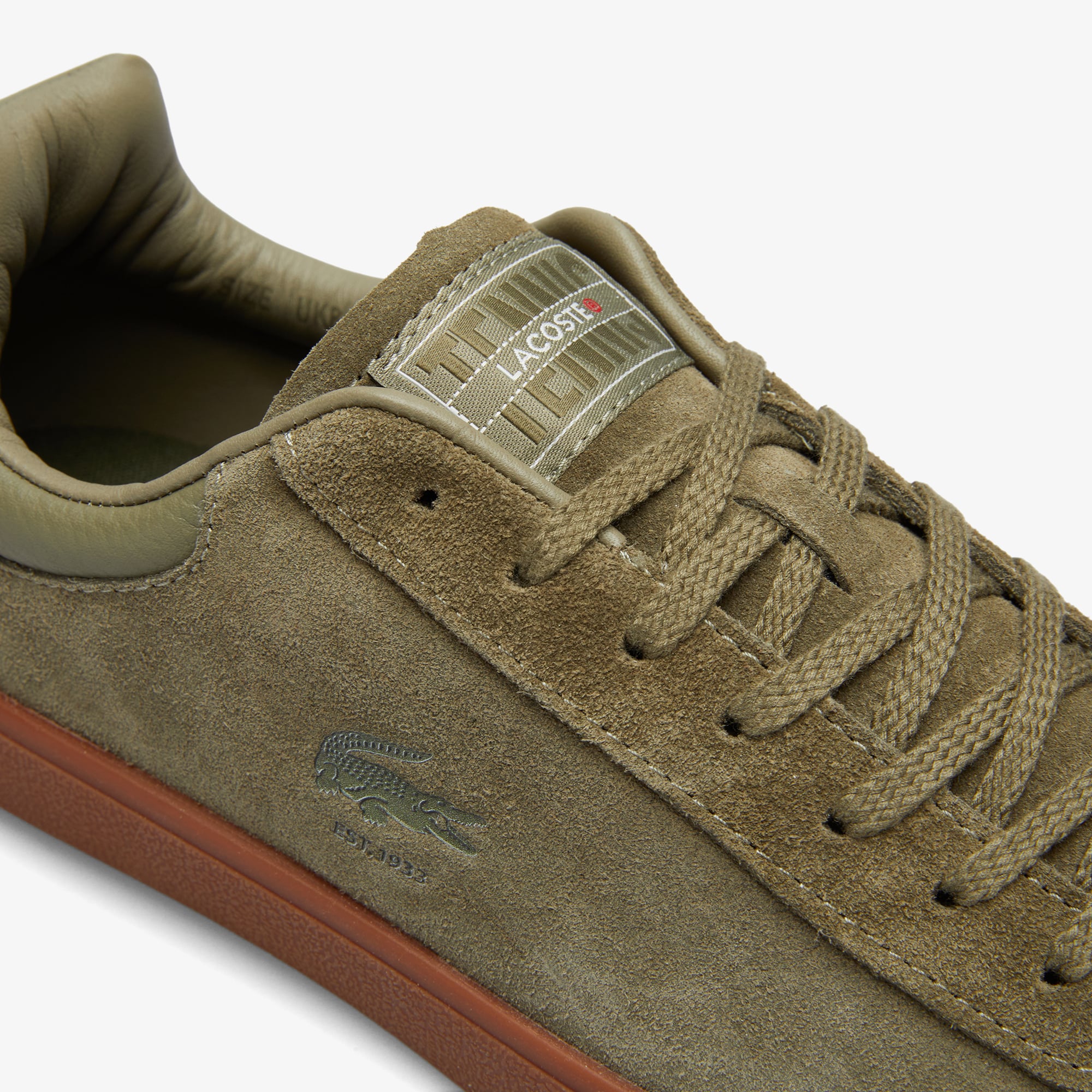 Lacoste Lacoste Kg Baseshot Erkek Haki Sneaker | FashFed Kg - 7. görsel