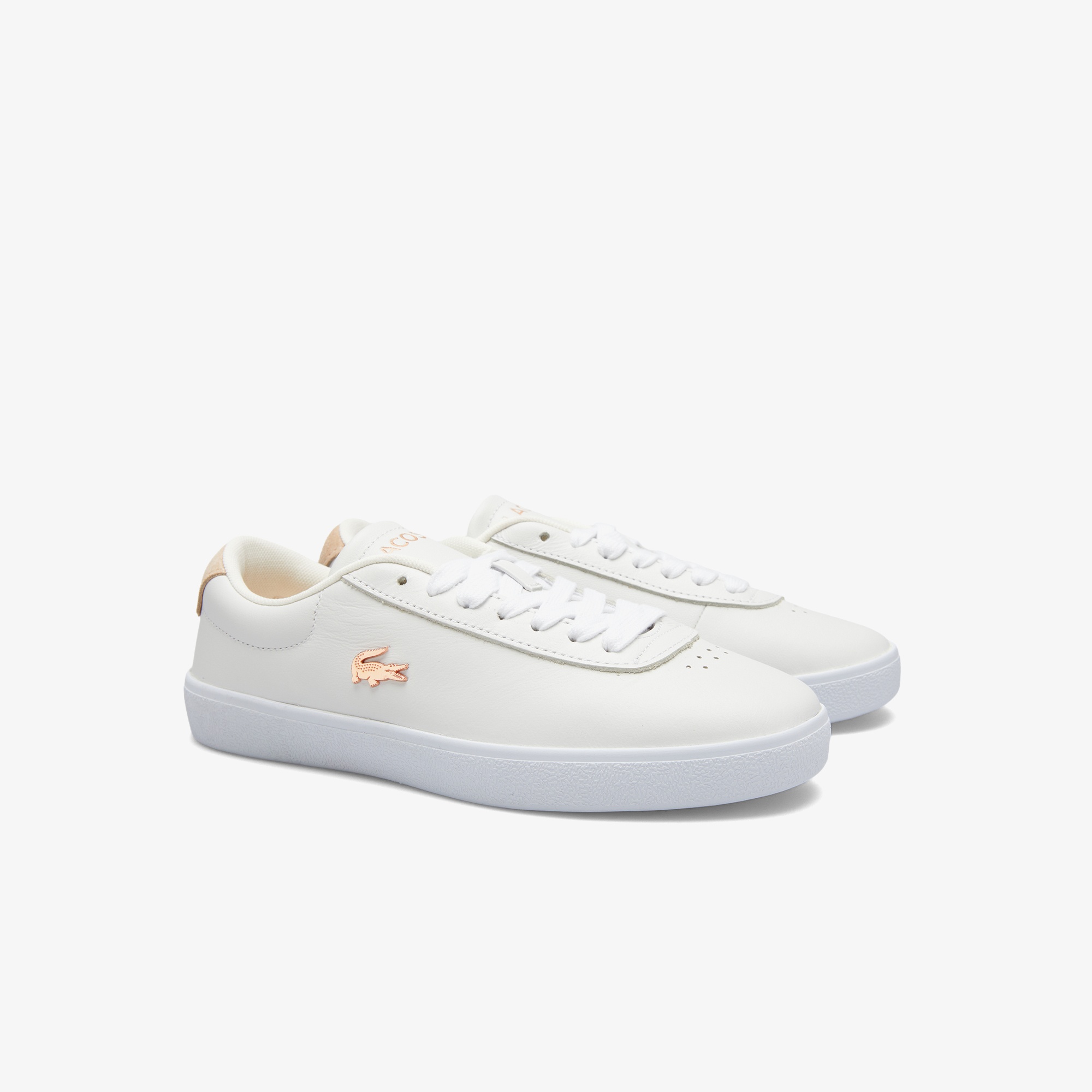 Lacoste Baseshot Evo Kadın Beyaz/Pembe Sneaker