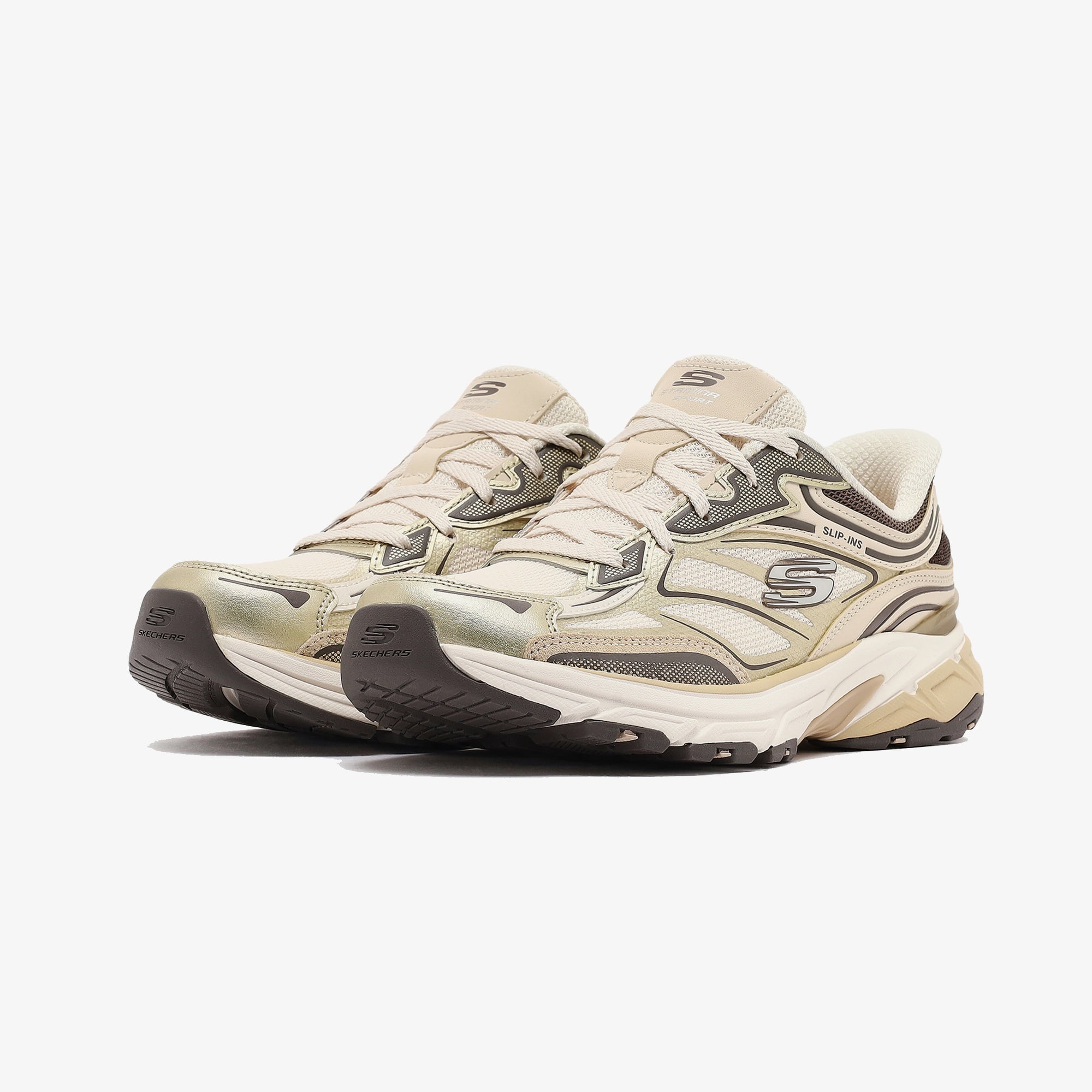 Skechers Stamina Sport Kadın Naturel Gold Spor Ayakkabı