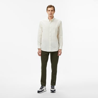  Nautica Erkek Krem Classic Fit Gömlek