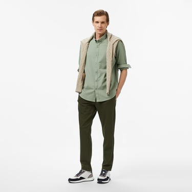  Nautica Erkek Yeşil Classic Fit Gömlek