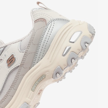  Skechers D?Lites Kadın Bej Spor Ayakkabı