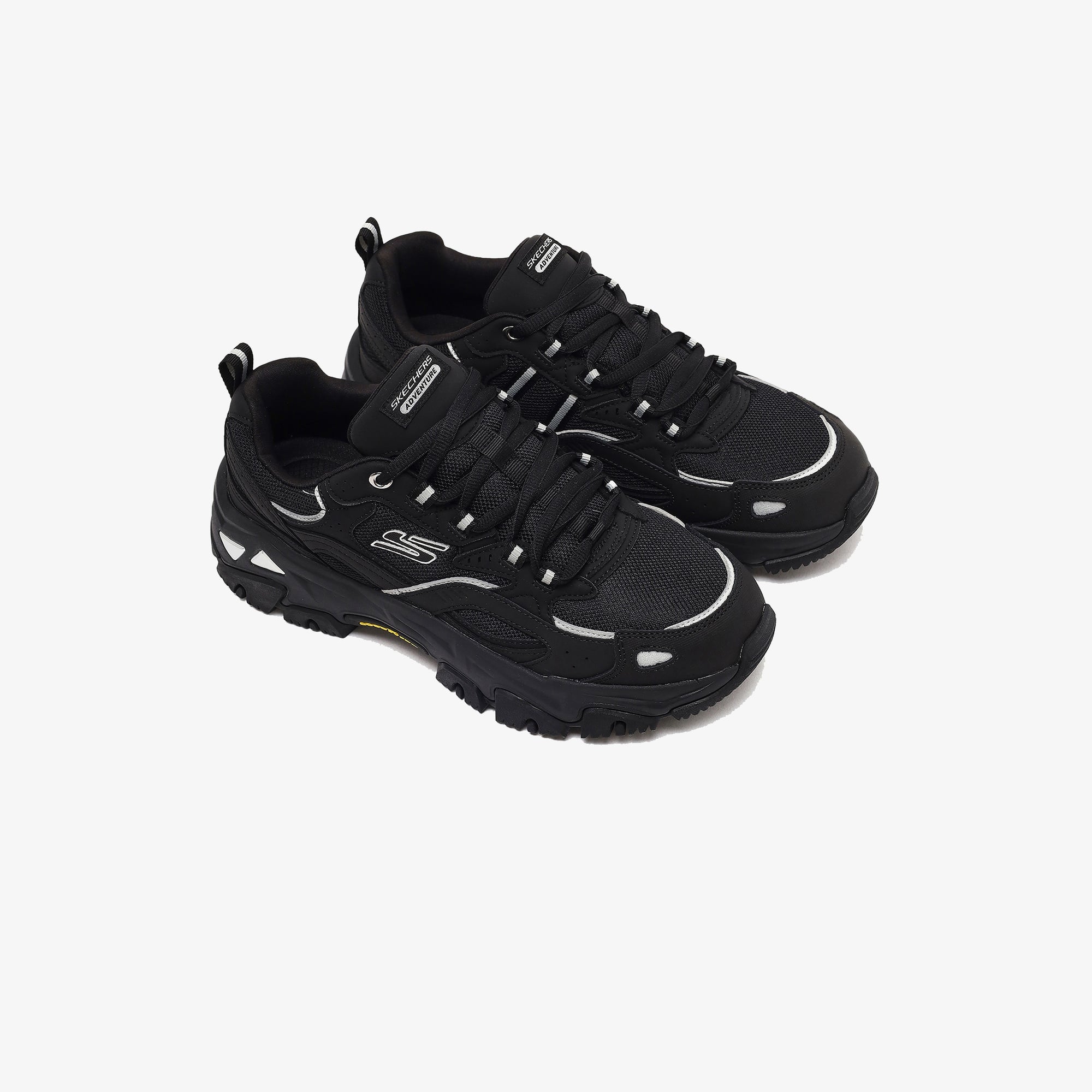 Skechers D?Lites Hiker Erkek Siyah Spor Ayakkabı