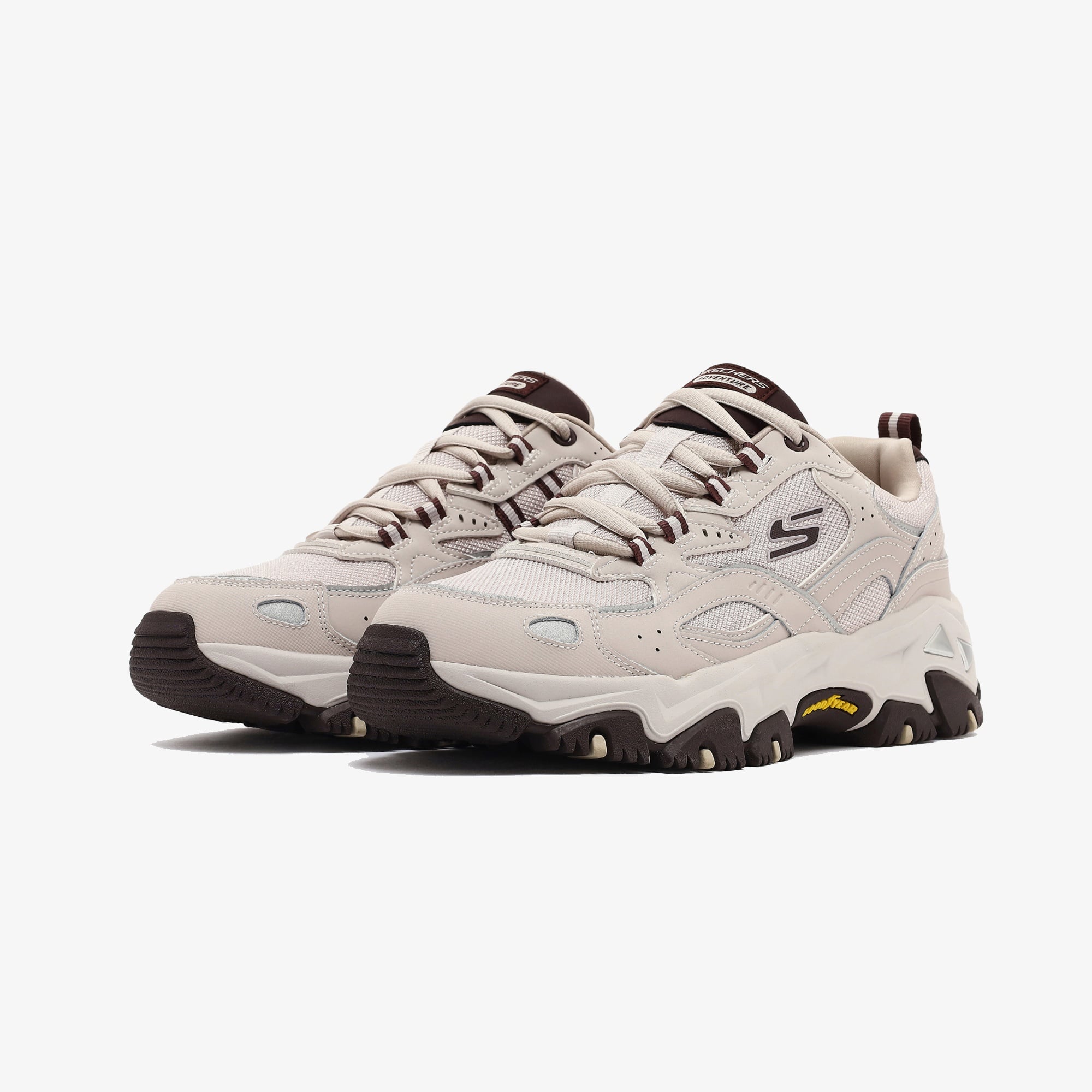 Skechers D?Lites Hiker Erkek Gri Spor Ayakkabı