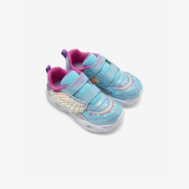  Skechers Twisty Glow  Bebek Işıklı Mavi Spor Ayakkabı