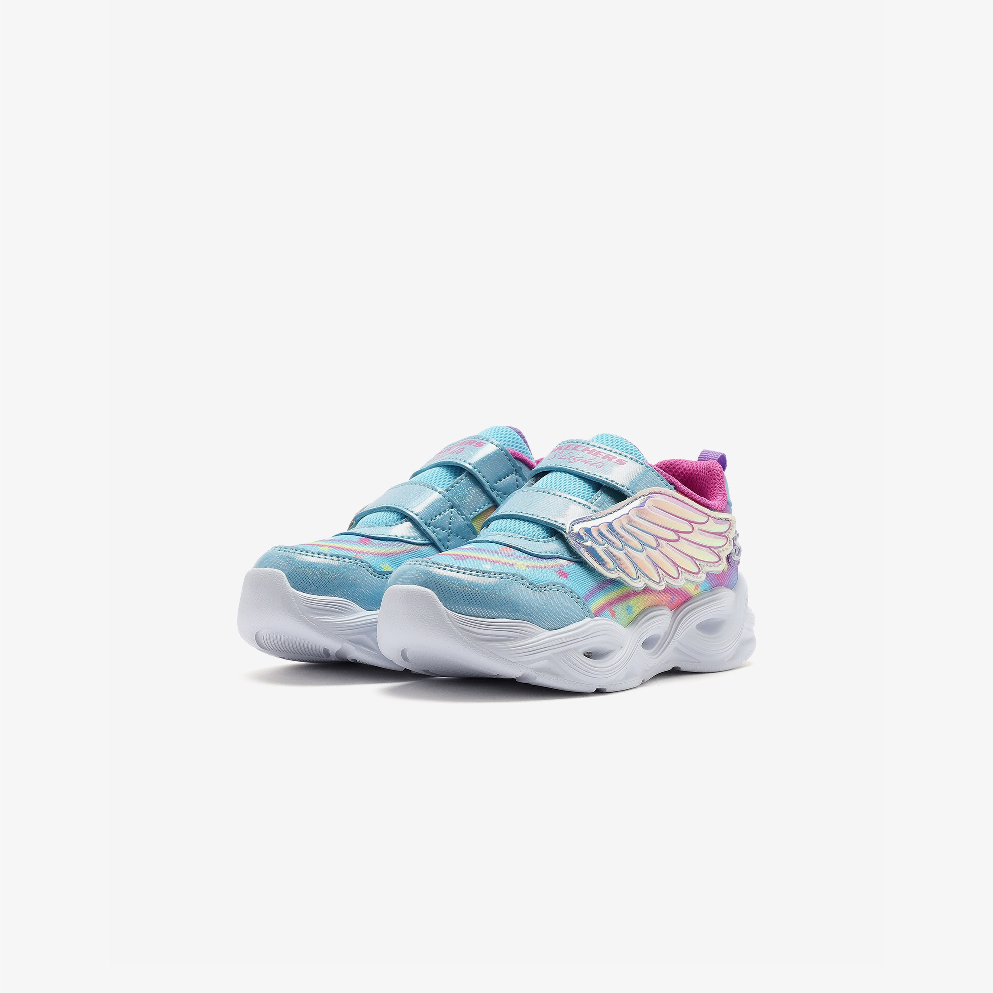 Skechers Twisty Glow  Bebek Işıklı Mavi Spor Ayakkabı