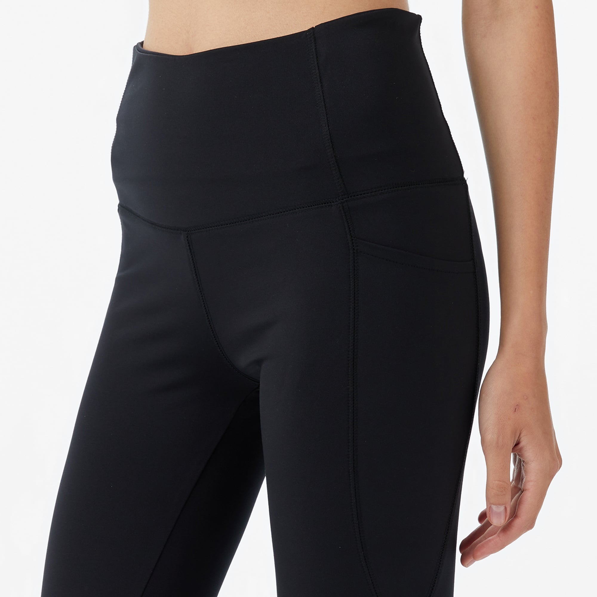 Converse Star Chevron Baskılı Slim Fit Kadın Siyah Tayt