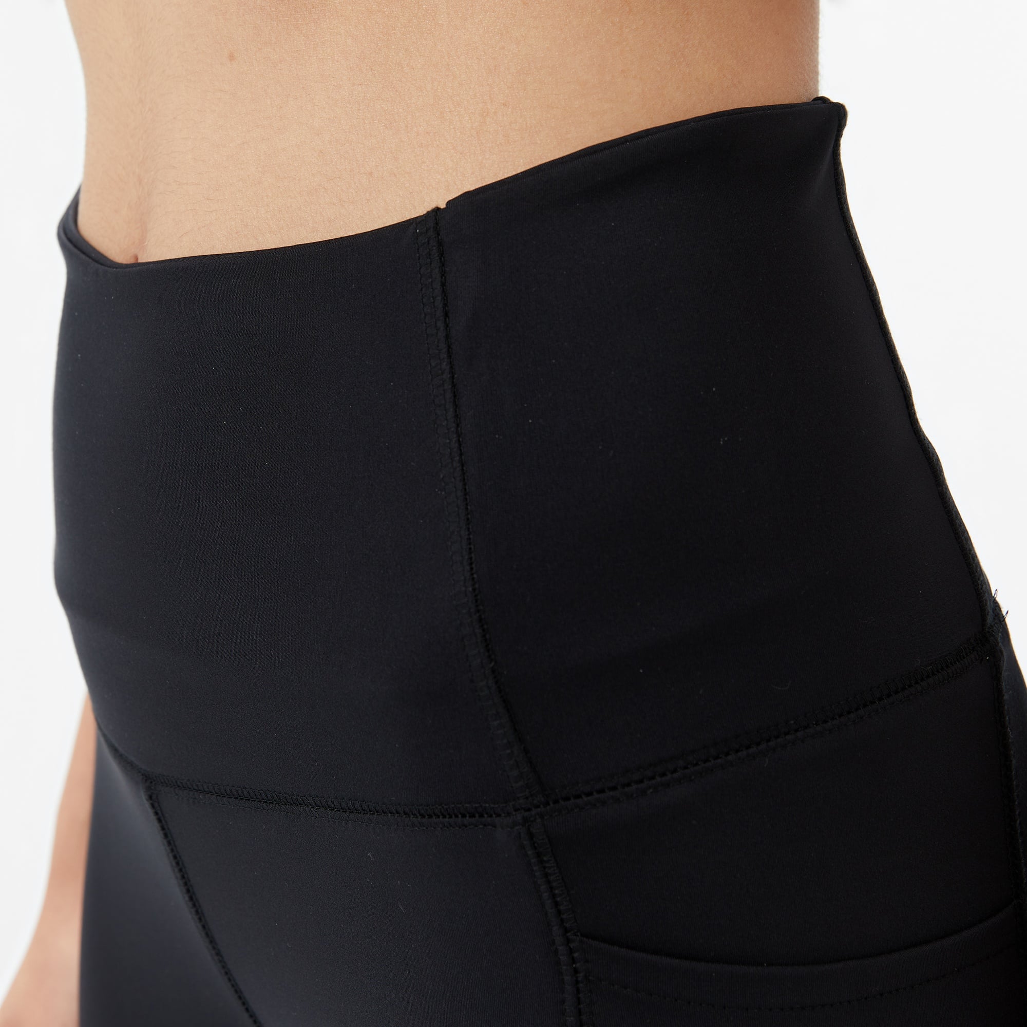 Converse Star Chevron Baskılı Slim Fit Kadın Siyah Tayt