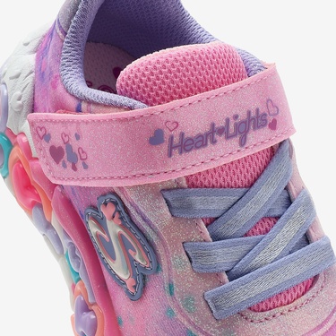  Skechers Eternal Heart Lights Bebek Pembe Işıklı Spor Ayakkabı