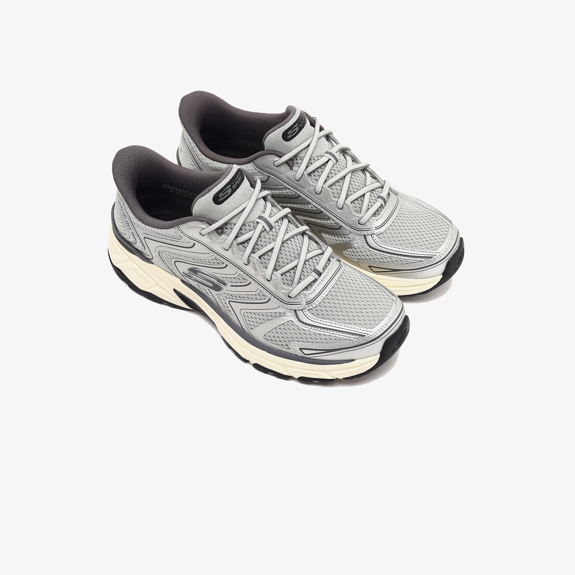 Skechers Stamina Sport Erkek Gri Spor Ayakkabı