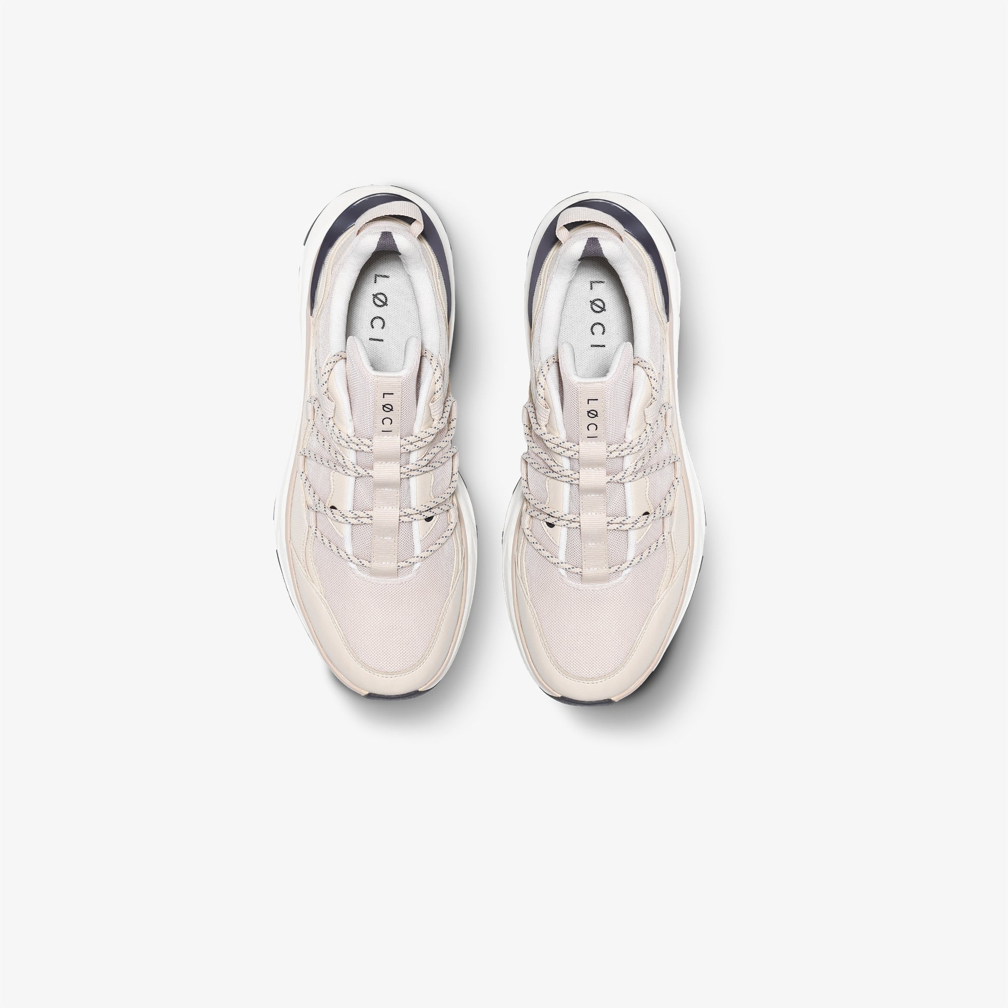 Loci Dopamine Unisex Bej Spor Ayakkabı