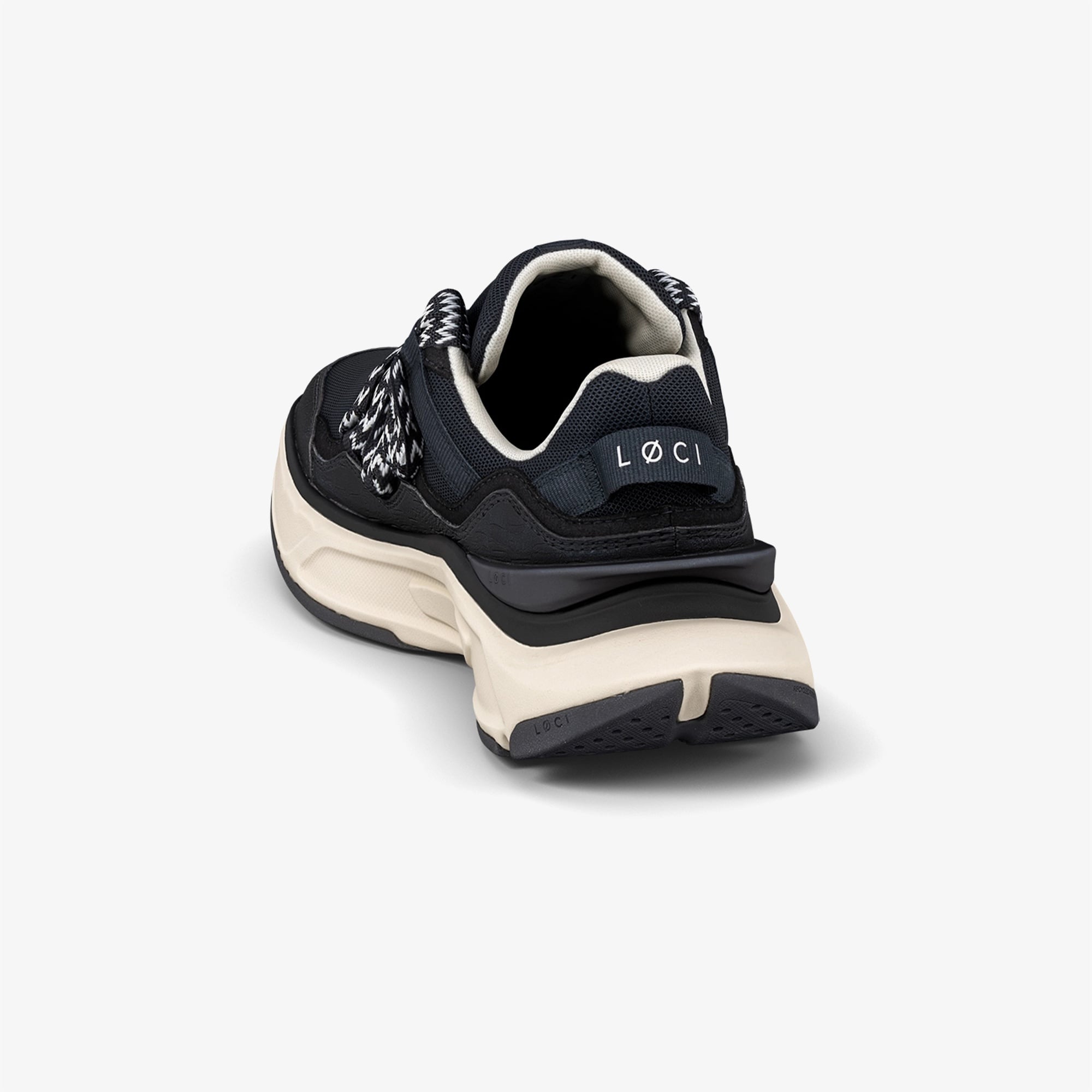 Loci Dopamine Unisex Siyah Spor Ayakkabı