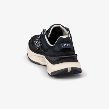  Loci Dopamine Unisex Siyah Spor Ayakkabı