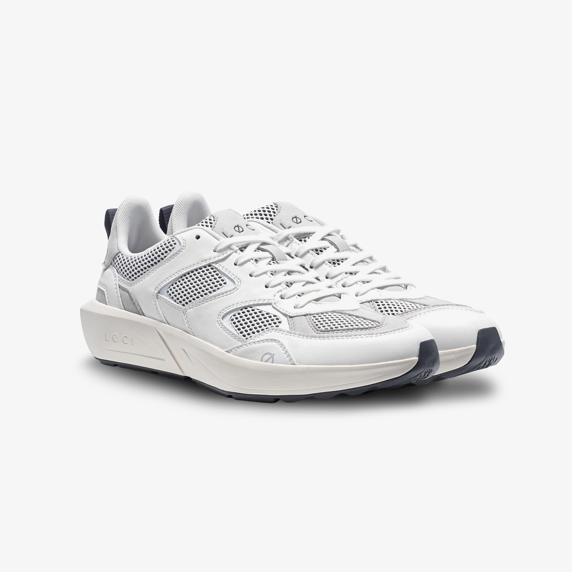 Loci Volt Unisex Beyaz Spor Ayakkabı
