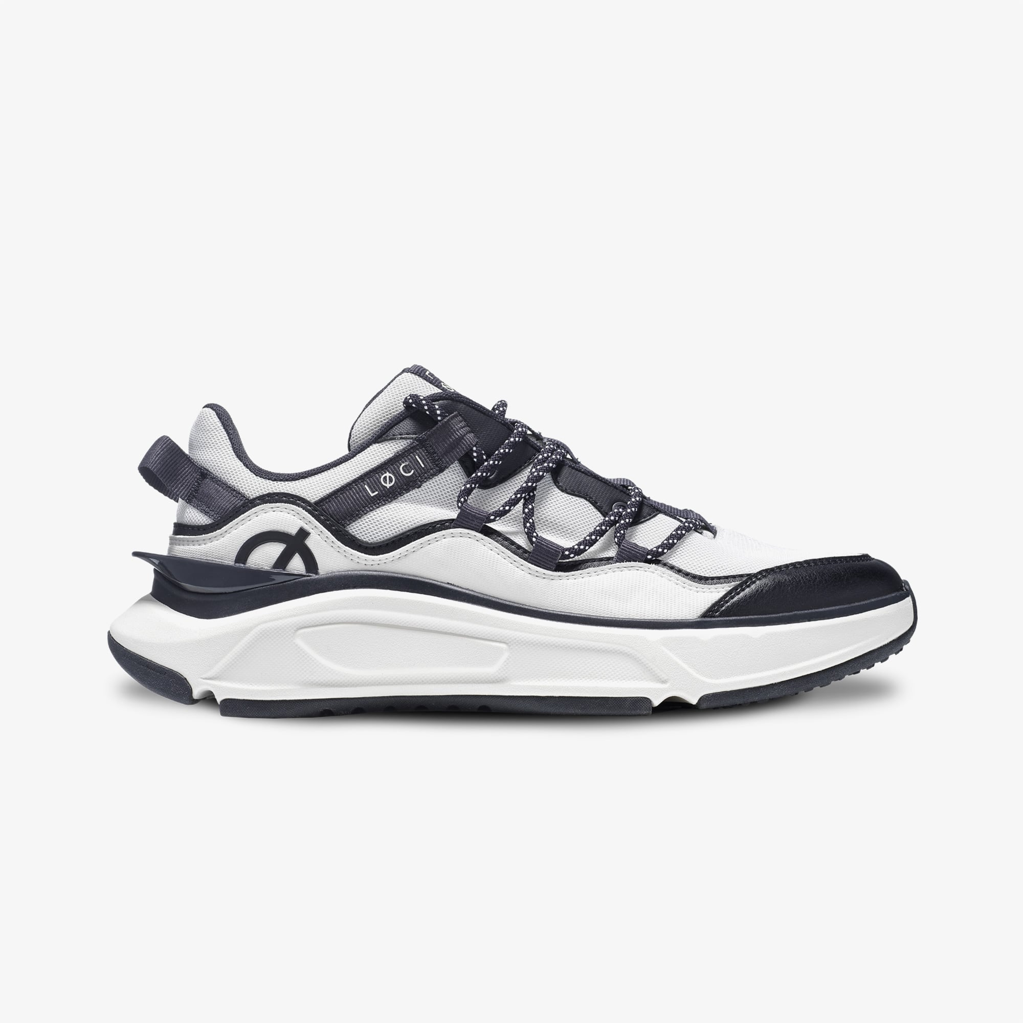  Loci Dopamine Unisex Siyah/Beyaz Spor Ayakkabı