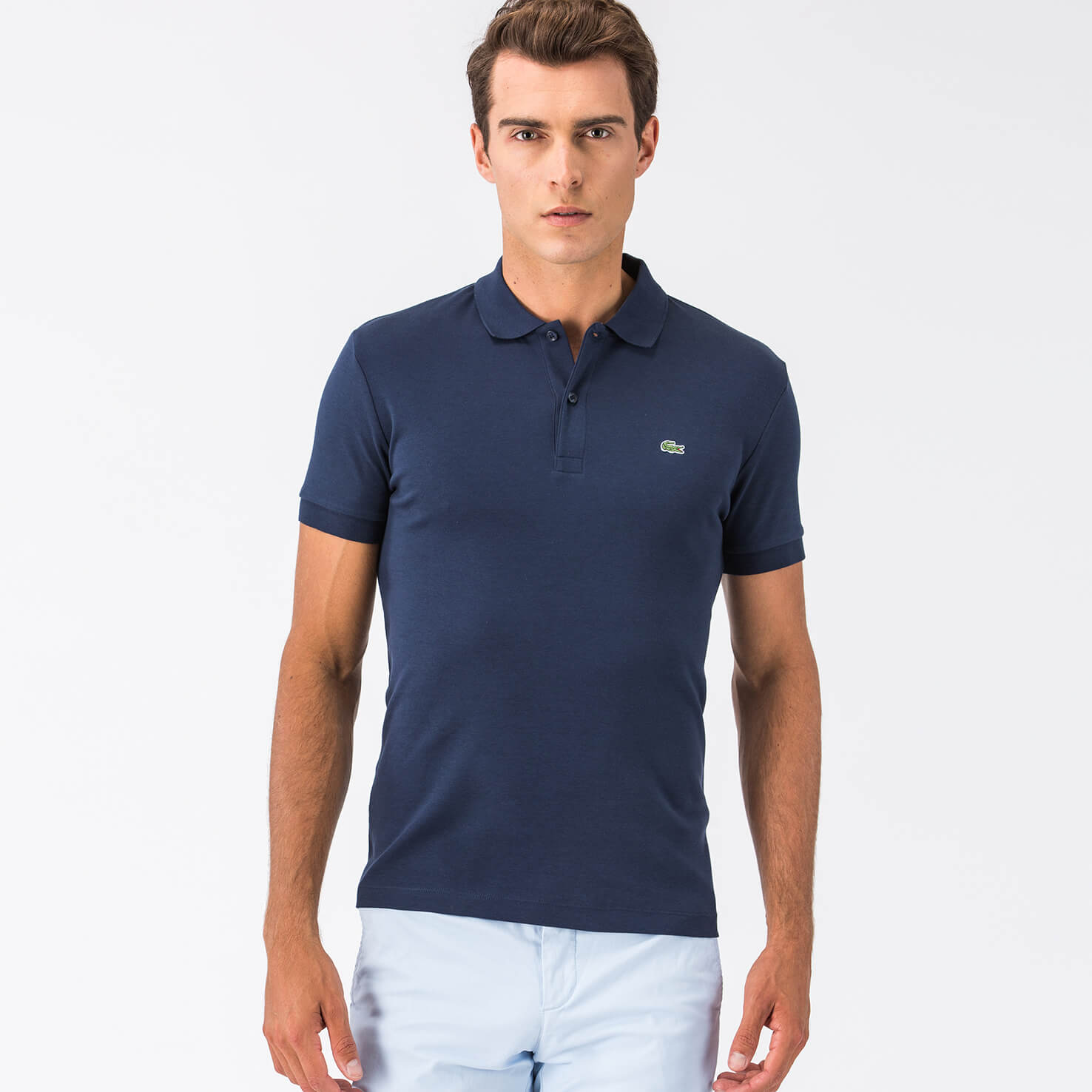  Lacoste Erkek Regular Fit Lacivert Polo