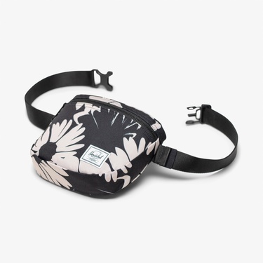  Herschel Settlement Flowers Unisex Siyah Bel Çantası