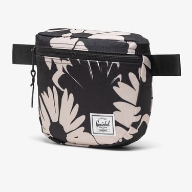  Herschel Settlement Flowers Unisex Siyah Bel Çantası