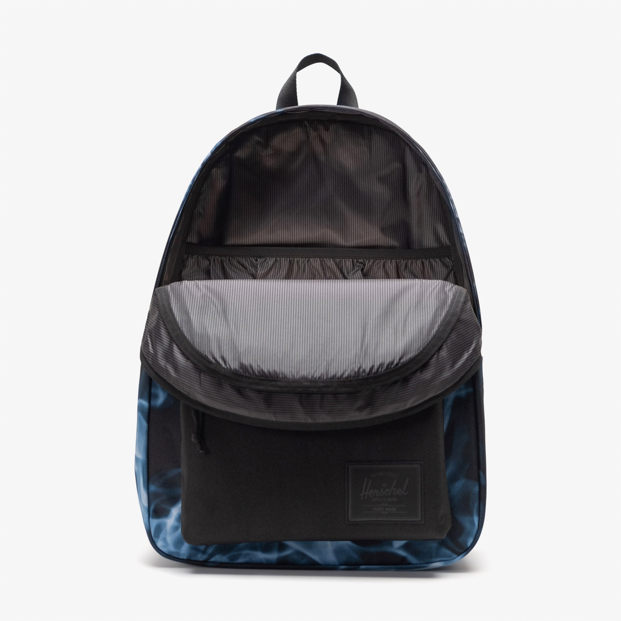 Herschel Classic XL Unisex Siyah/Mavi Sırt Çantası