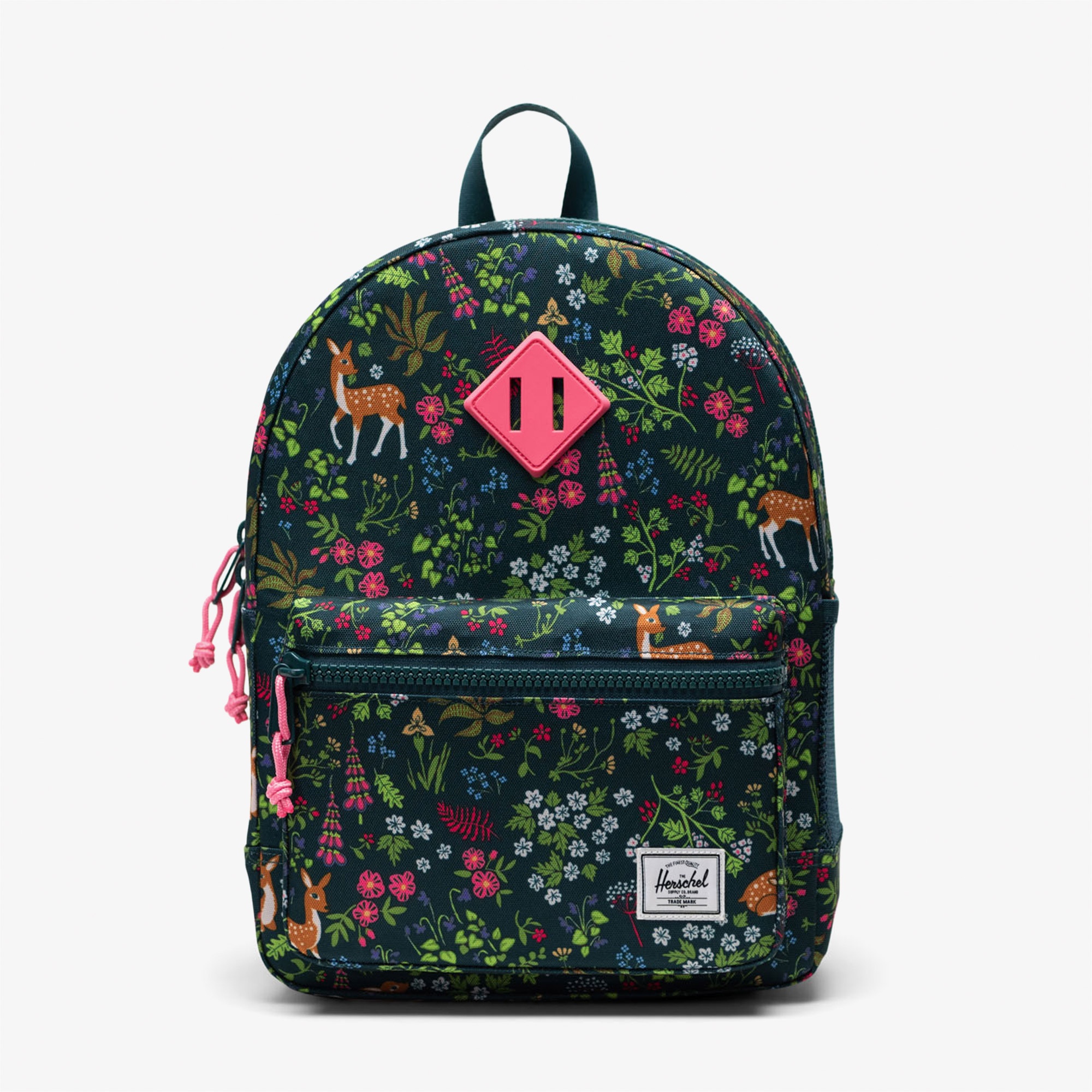 Herschel Heritage Woodland Çocuk Yeşil Mini Sırt Çantası