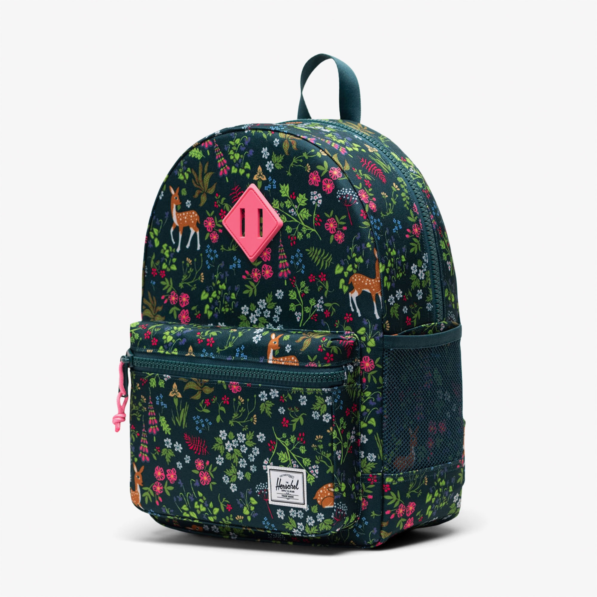 Herschel Heritage Woodland Çocuk Yeşil Mini Sırt Çantası