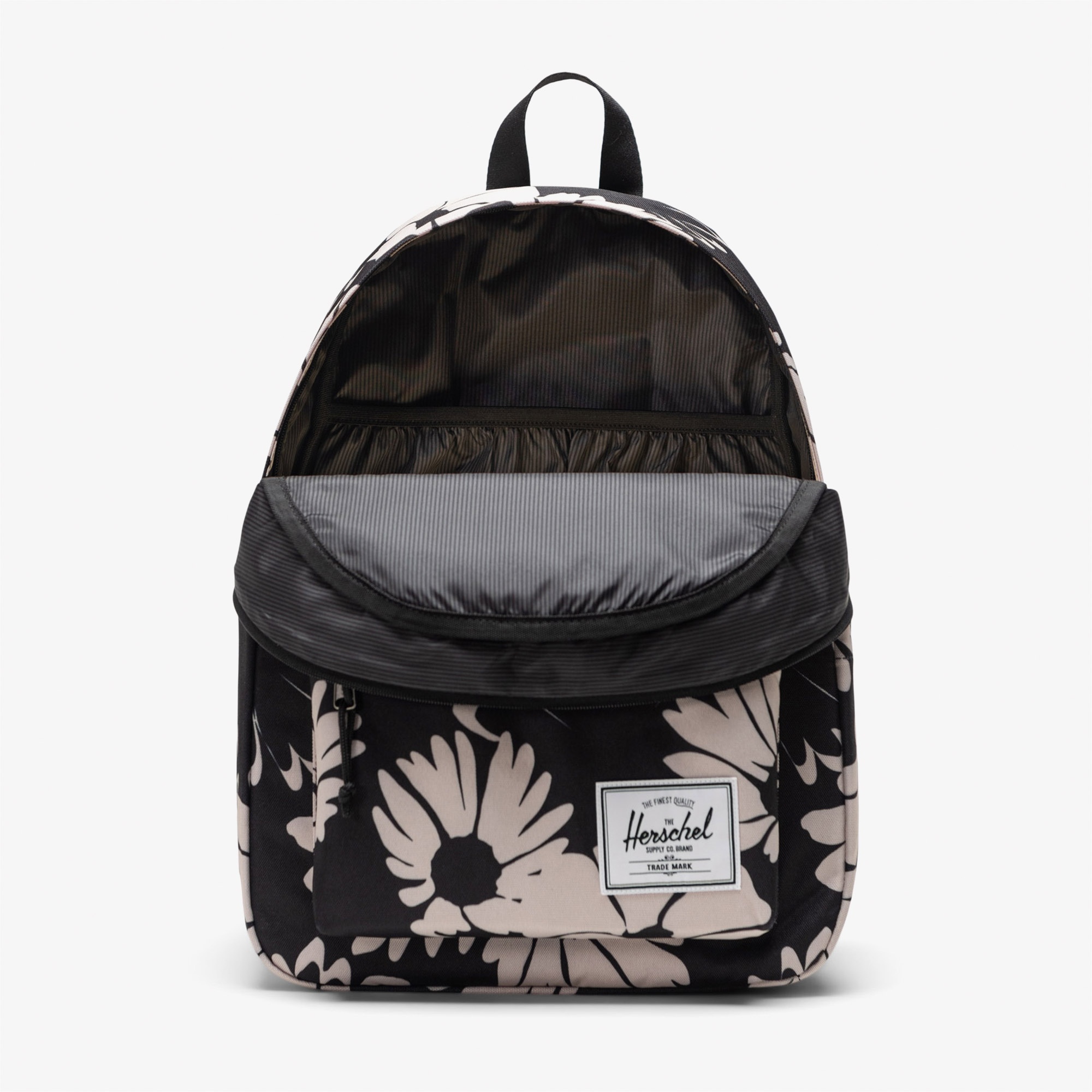 Herschel Classic Floral Unisex Siyah Sırt Çantası