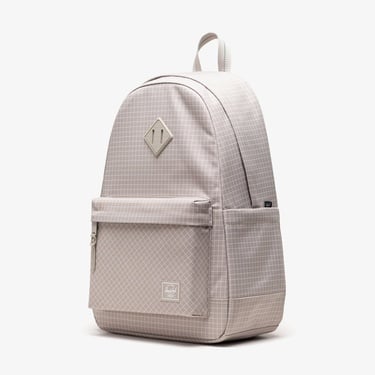  Herschel Heritage Checkered Unisex Krem Sırt Çantası