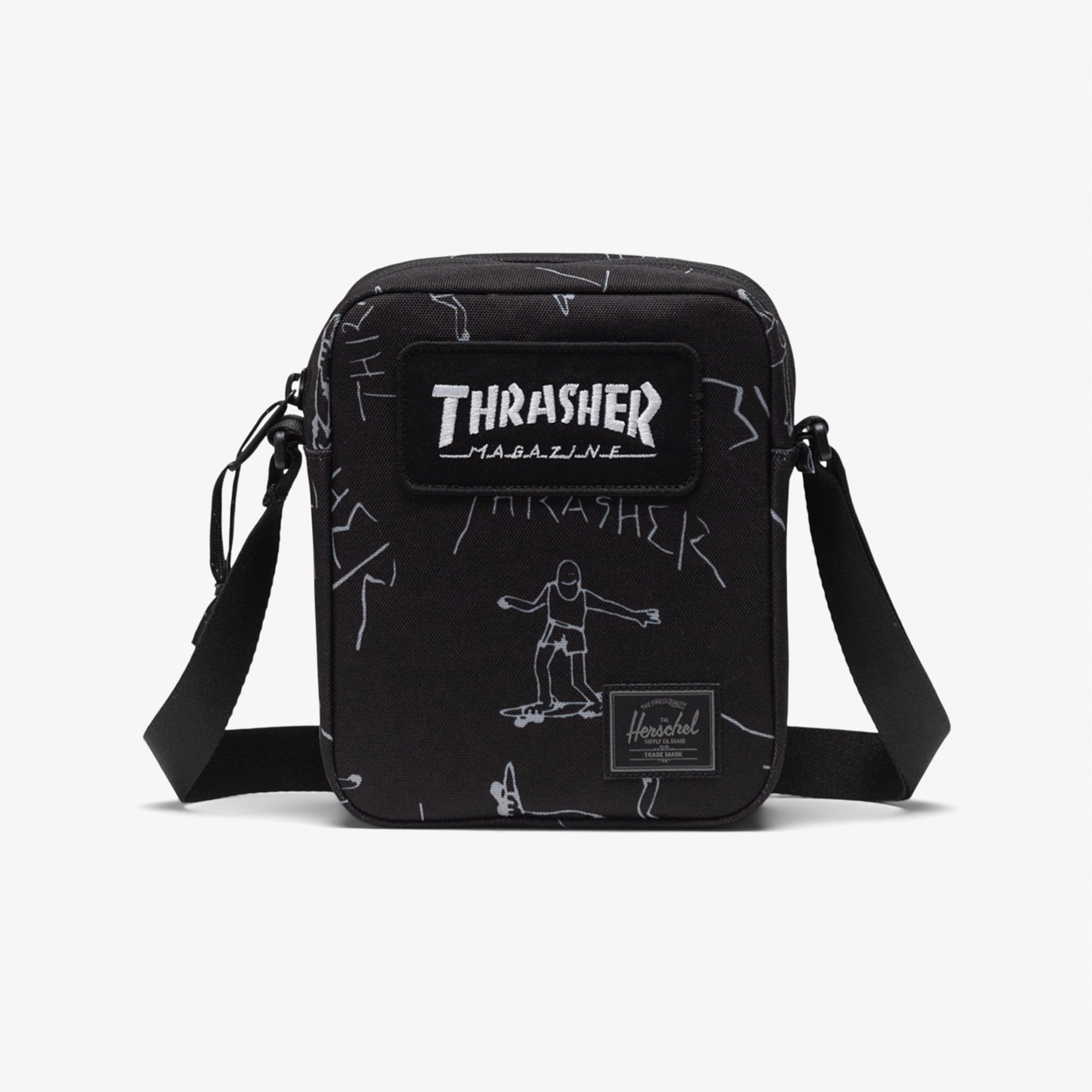 Herschel Trasher Gonz Unisex Siyah Omuz Çantası