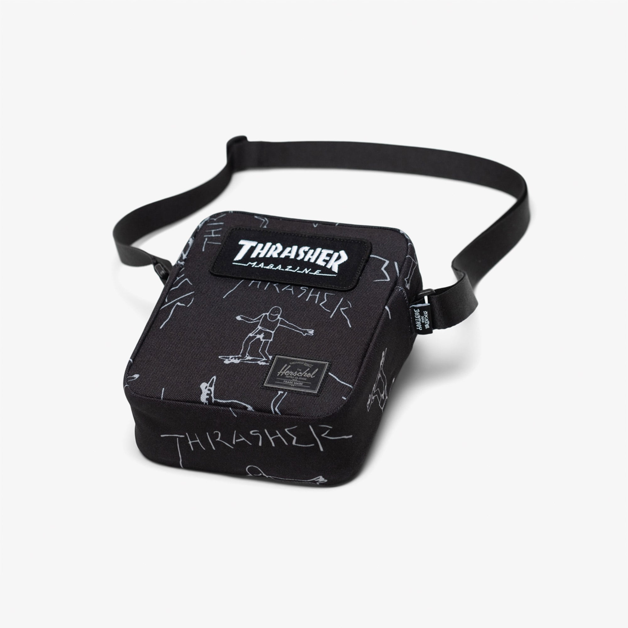 Herschel Trasher Gonz Unisex Siyah Omuz Çantası
