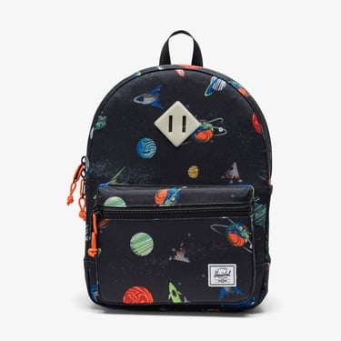  Herschel Heritage Space Adventure Çocuk Siyah Mini Sırt Çantası
