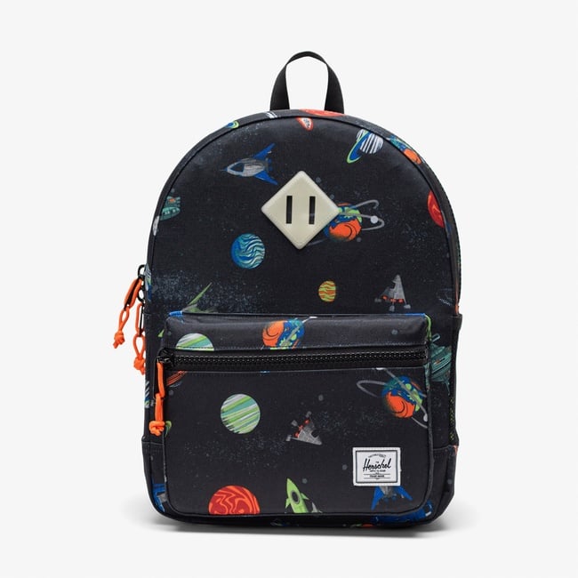  Herschel Heritage Space Adventure Çocuk Siyah Mini Sırt Çantası