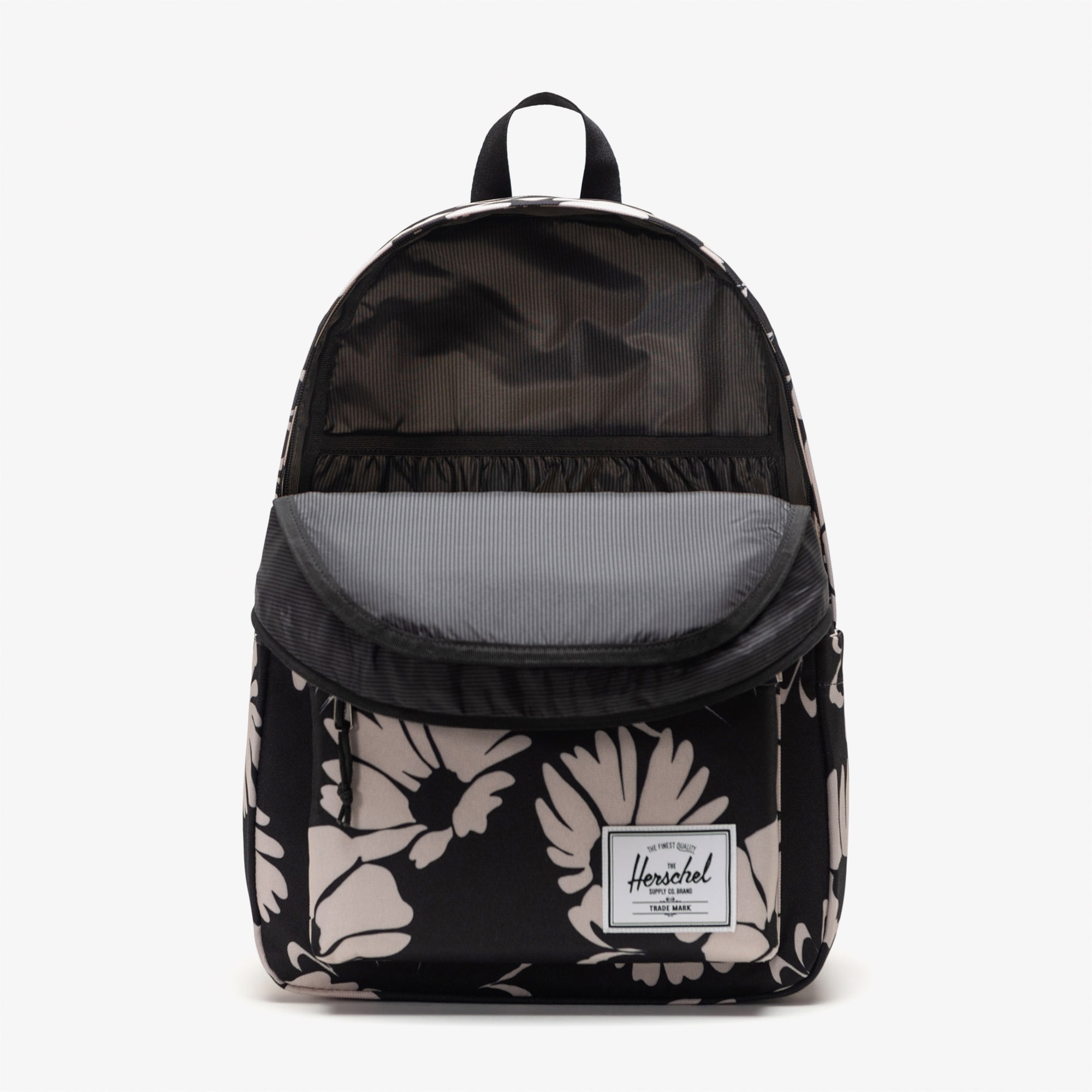 Herschel Classic XL Floral Unisex Siyah Sırt Çantası