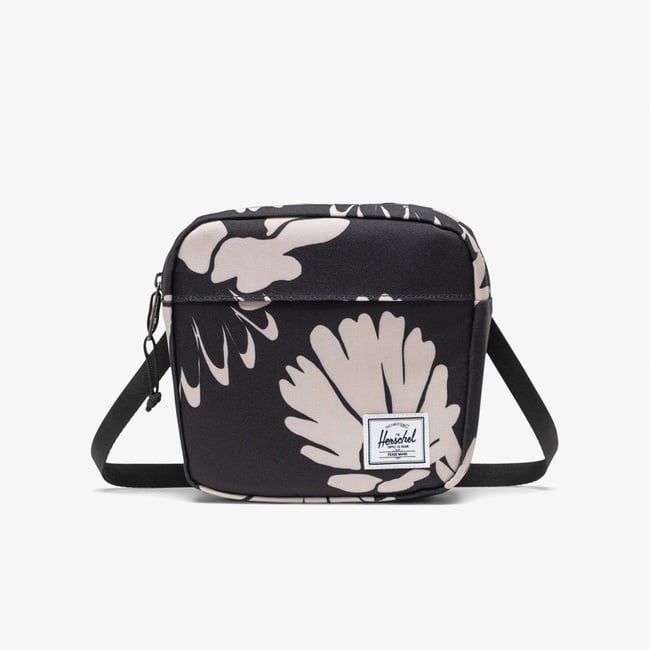  Herschel Classic Floral Unisex Siyah Omuz Çantası
