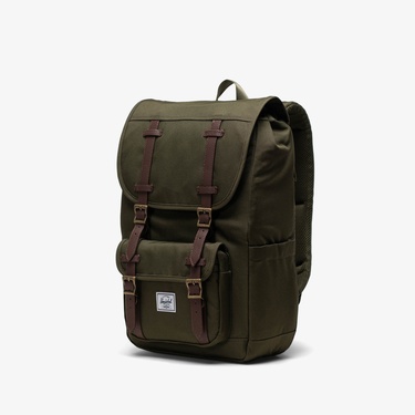  Herschel Little America Mid Unisex Yeşil Sırt Çantası