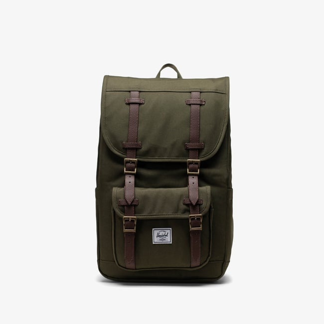  Herschel Little America Mid Unisex Yeşil Sırt Çantası