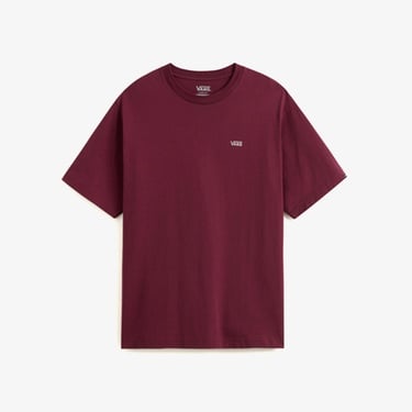  Vans Left Chest ii Loose Ss Erkek Bordo T-Shirt
