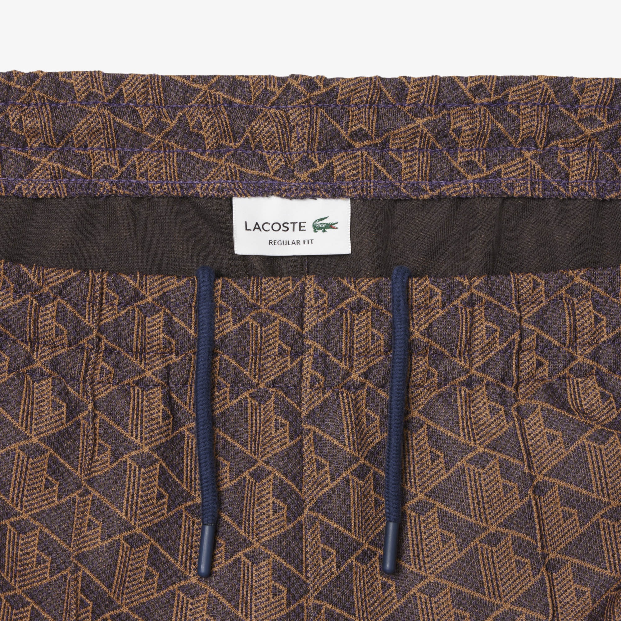 Lacoste Paris Monogram Erkek Mor Eşofman Altı