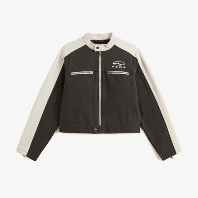  Vans Ryden Biker  Kadın Siyah Ceket