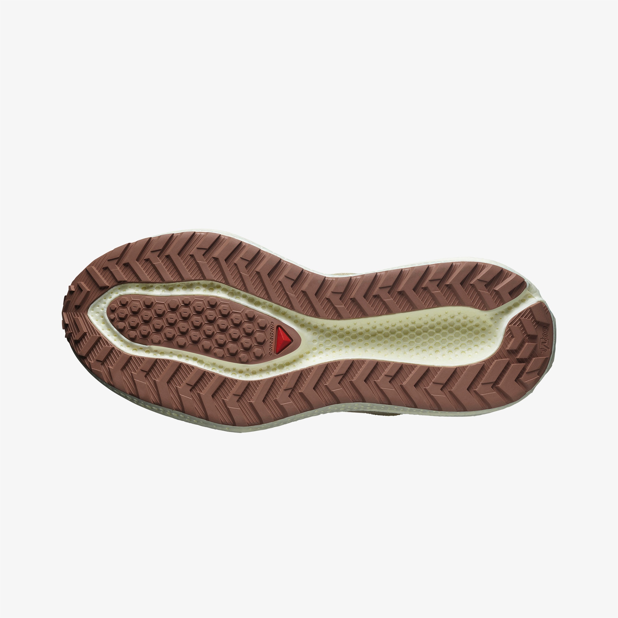 Salomon Aero Glide 3 GRVL Erkek Bej Koşu Ayakkabısı