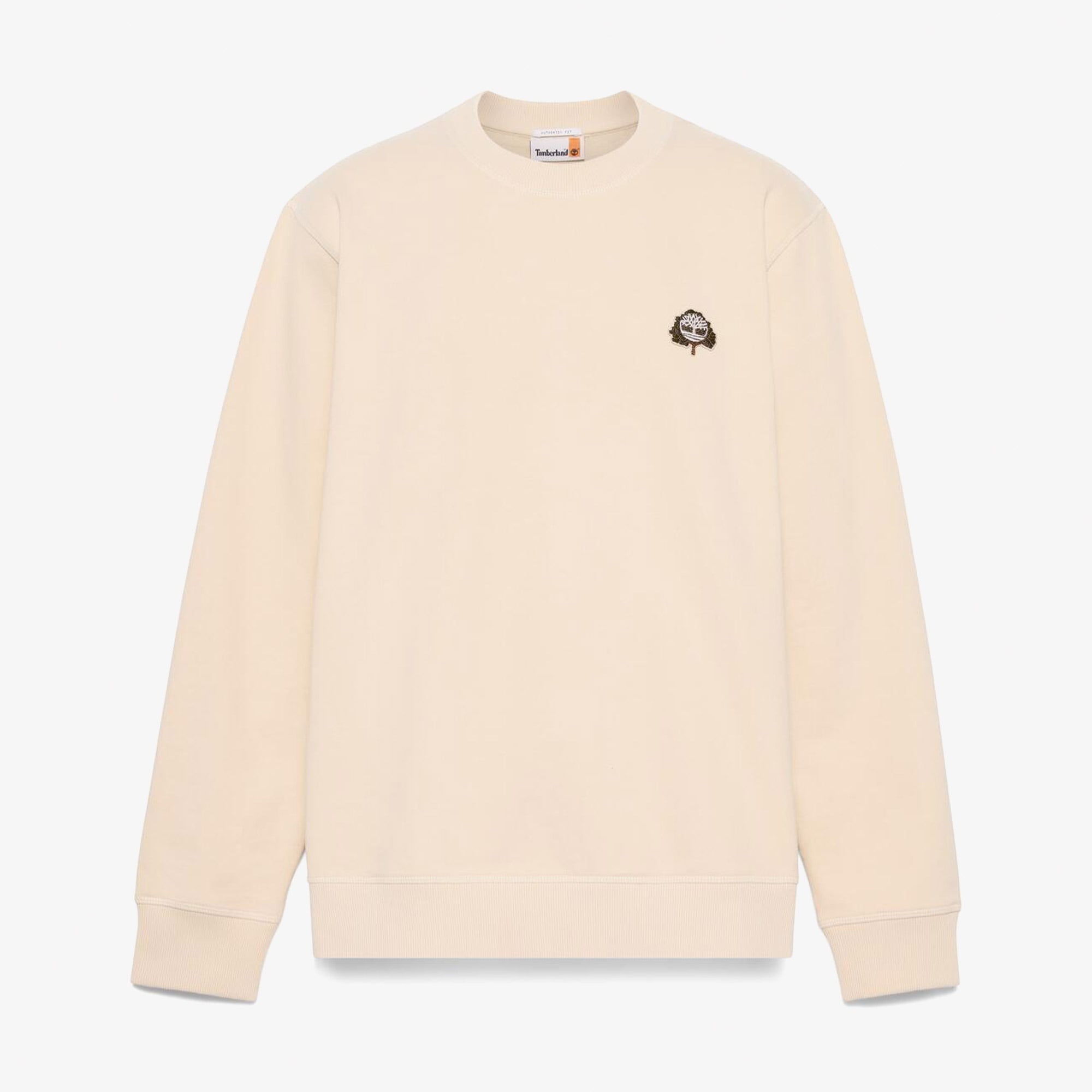 Timberland Three Patch Logo Erkek Bej Sweatshirt